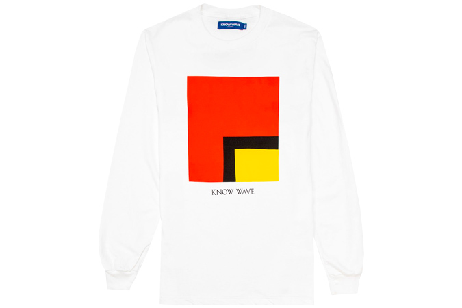 Kwan L's Worth Long Sleeve Tee White