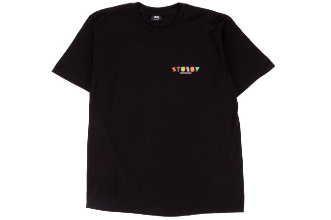 STUSSY DECO TEE BLACK