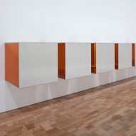 Donald Judd exhibition at MoMA