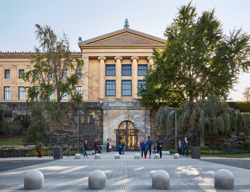 Philadelphia Museum of Art phase one by Frank Gehry