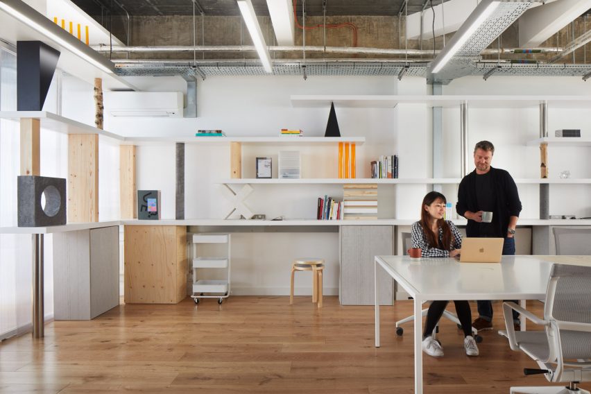 An Office of Stacked Things by Sam Jacob Studio