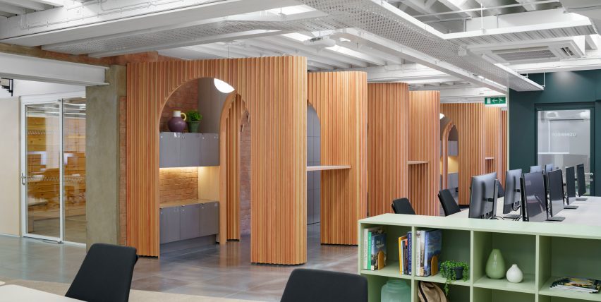 The Stoa & The Fora, Airbnb offices designed by Threefold Architects