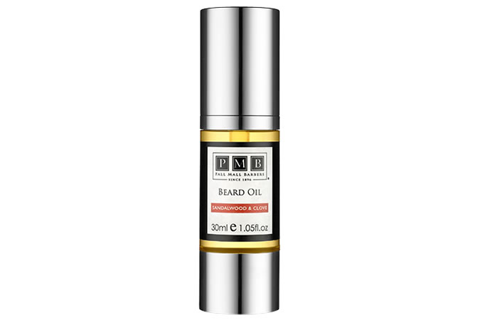 Pall Mall Barbers Sandalwood And Clove Beard Oil