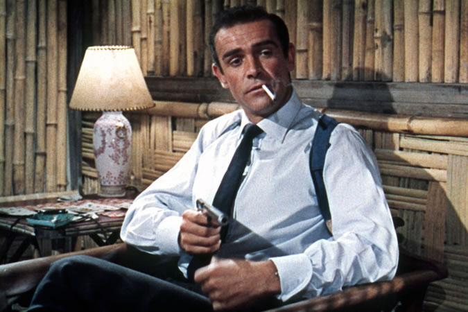 Sean Connery as James Bond In Dr. No -  Turnbull & Asser Shirt