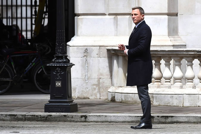 Daniel Craig as James Bond In Spectre - Crockett & Jones Shoes