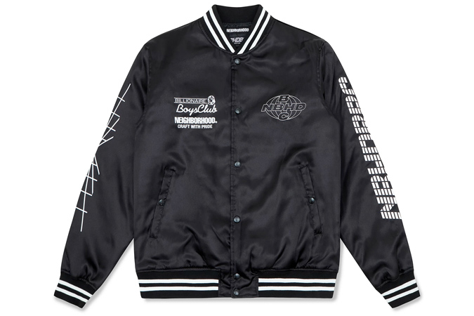 BBC X NEIGHBORHOOD SATIN BB JACKET