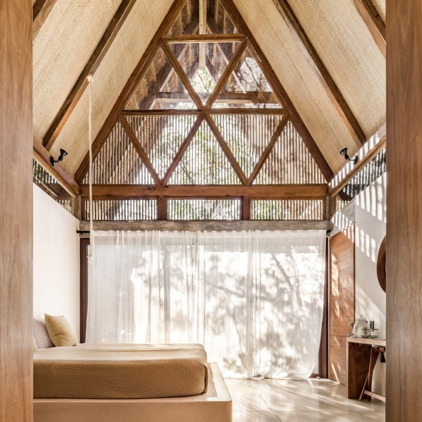 Dezeen's top 10 hotels of 2019: Jungle Keva hotel, Tulum