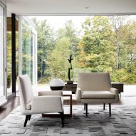 Columbia County glass house residence by Drake/Anderson in upstate New York