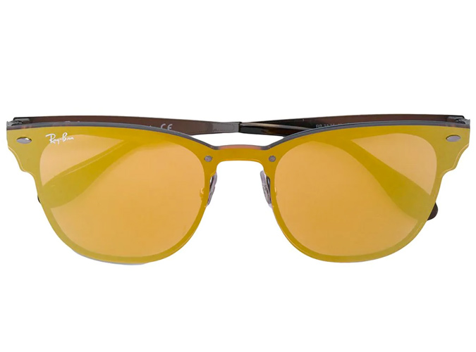 RAY-BAN contrast colour tinted sunglasses