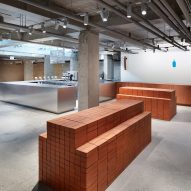 Blue Bottle Coffee cafe in Seongsu by Schemata Architects