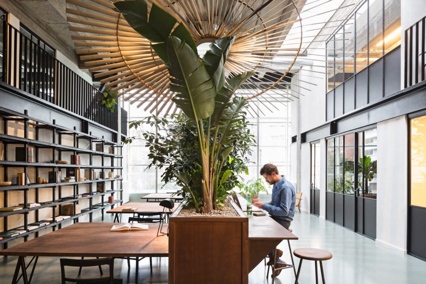 Fosbury & Son co-working space in the WATT-tower, Antwerp