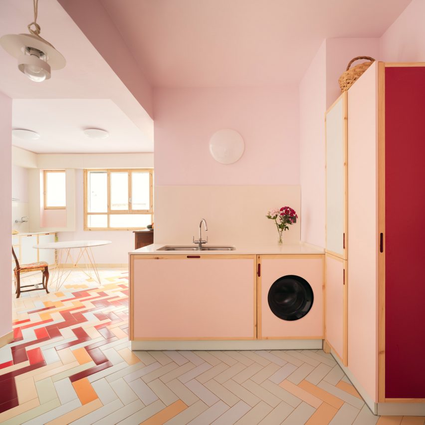 Colourful apartments roundup: