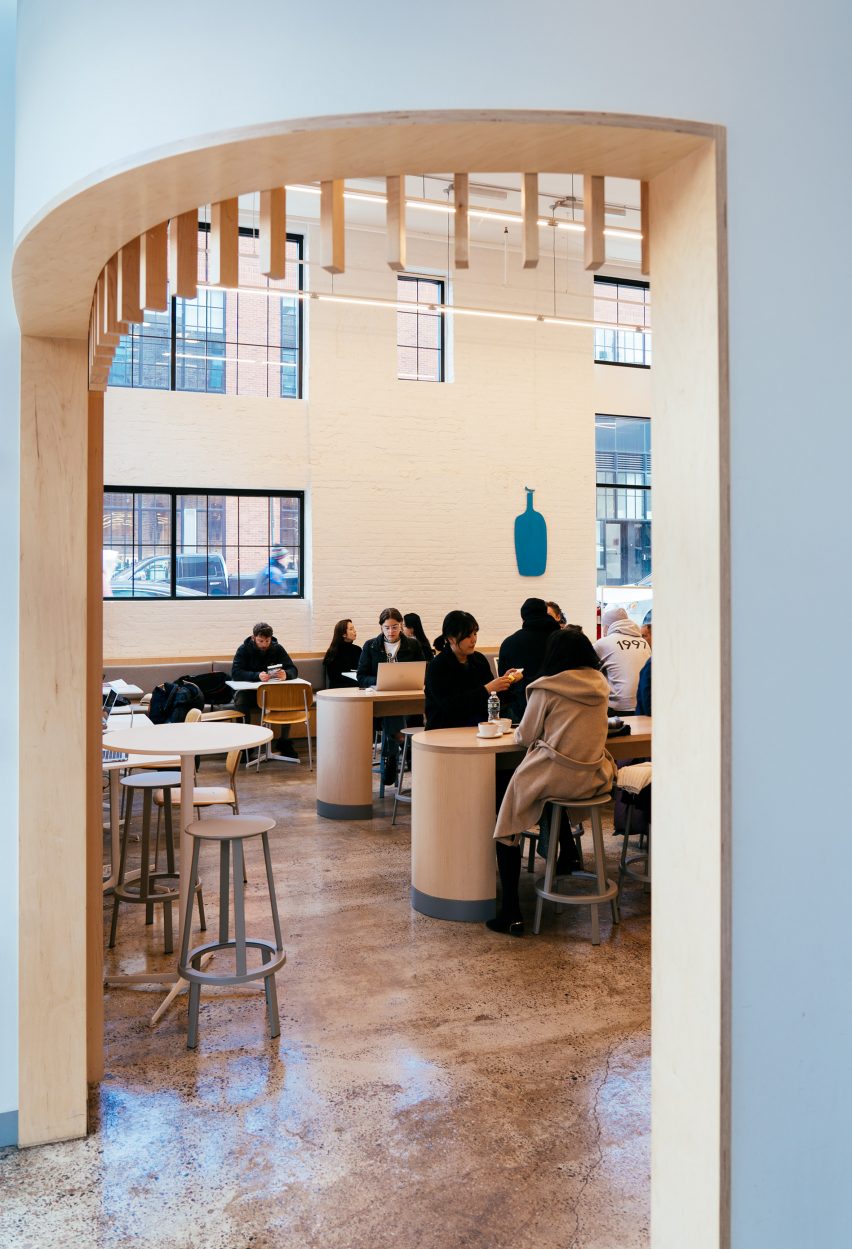 Blue Bottle Williamsburg renovation by Bohlin Cywinski Jackson