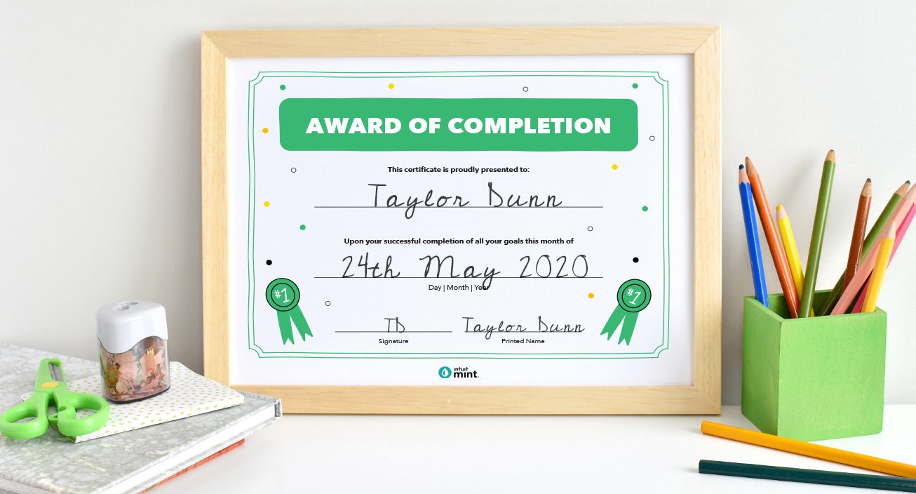 Award Printable Mockup