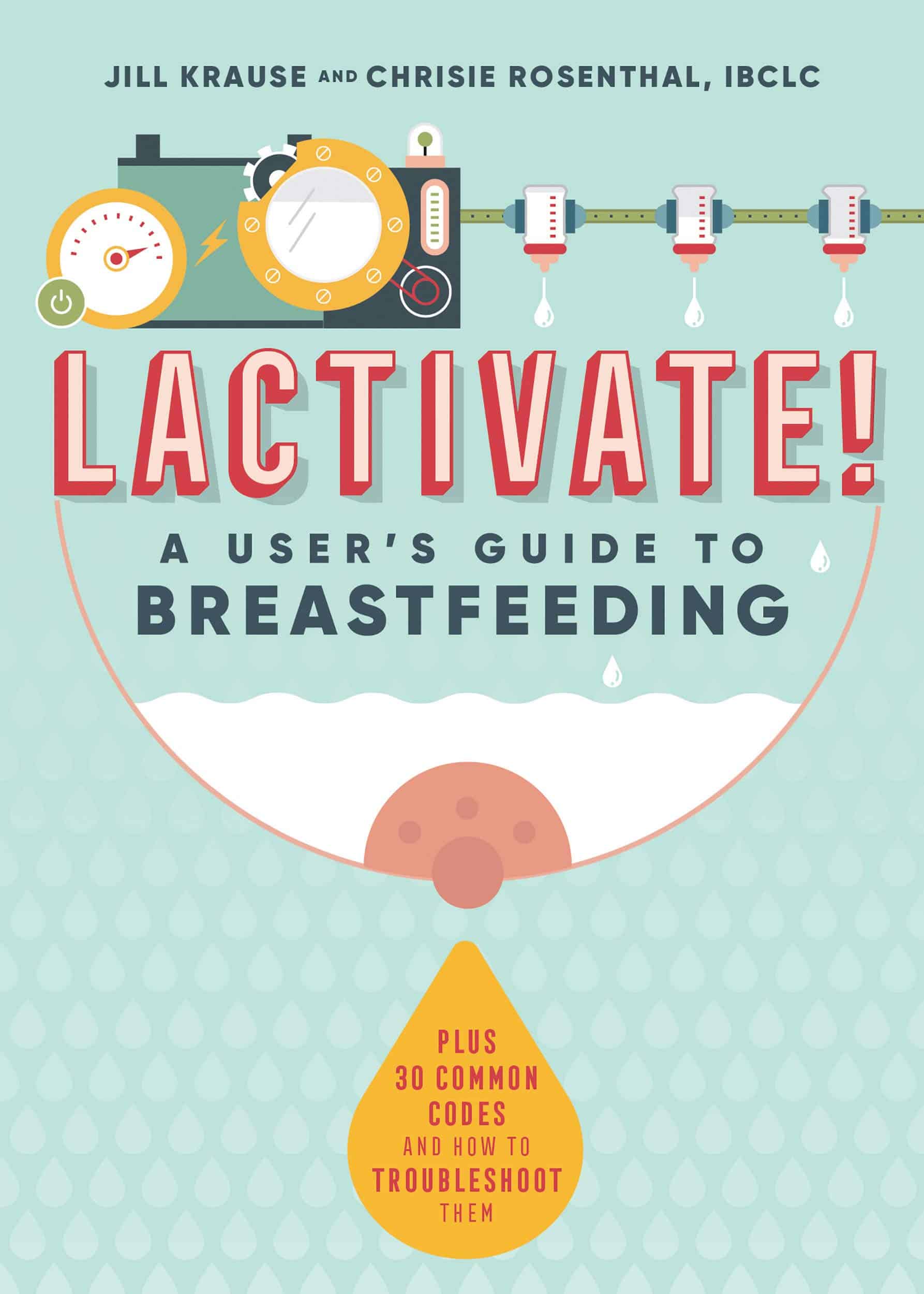 Cover of breastfeeding book called 