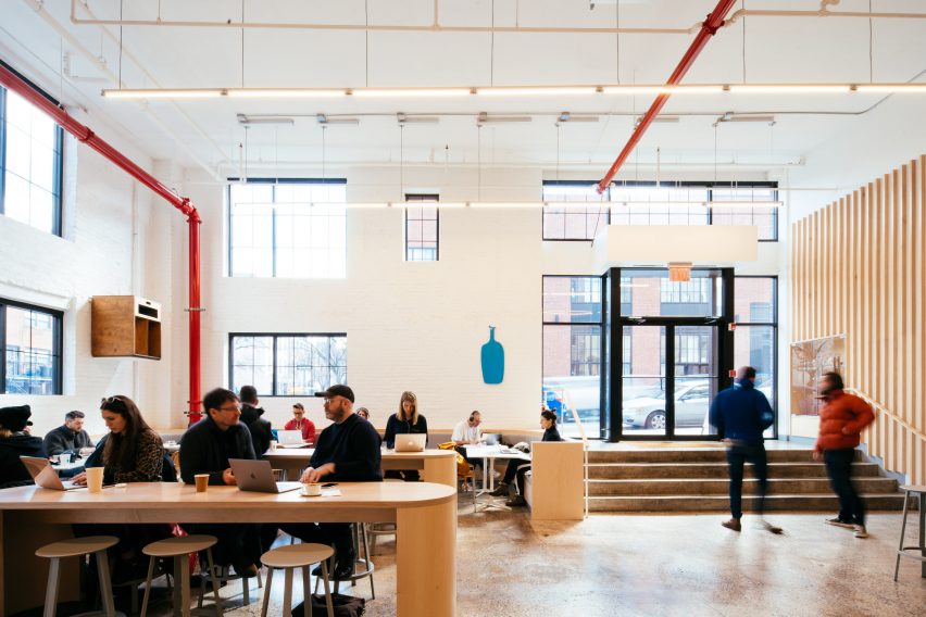 Blue Bottle Williamsburg renovation by Bohlin Cywinski Jackson