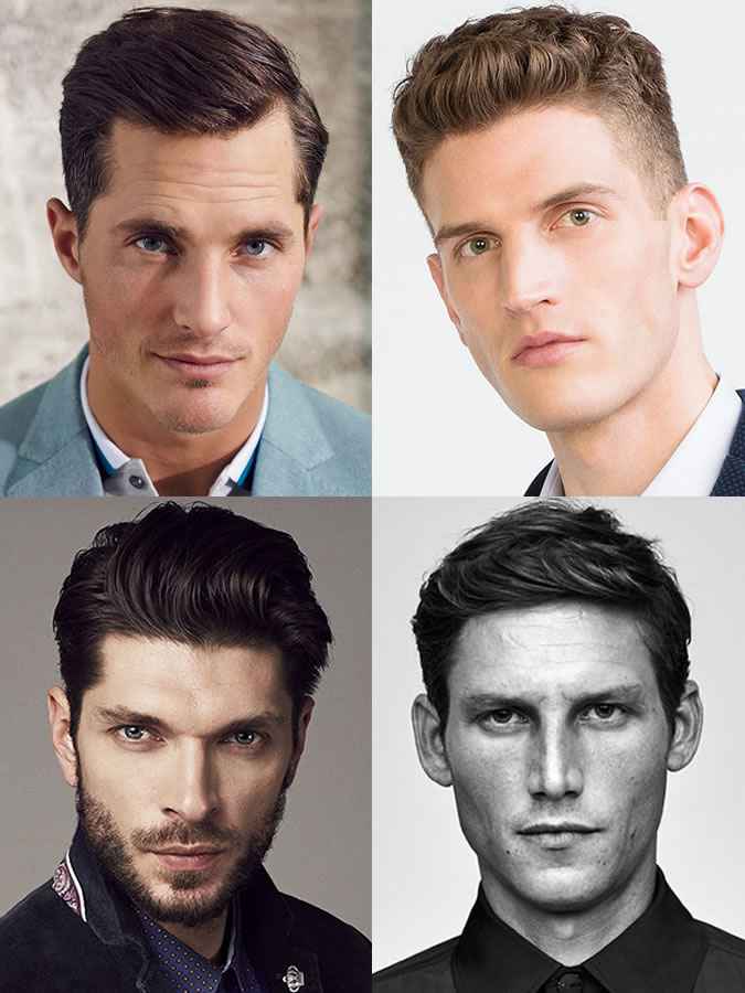 Men's hairstyles/haircuts for Oval Face Shapes