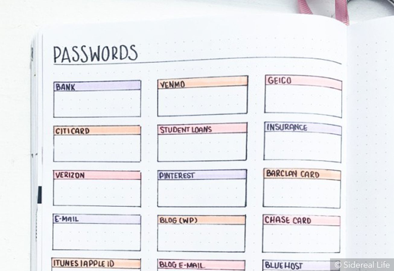 Bullet journal idea #6