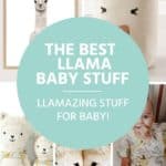 baby gear with llamas