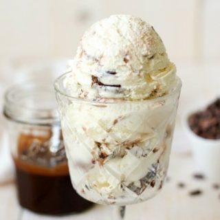 Paleo Brownie Cheesecake Ice Cream