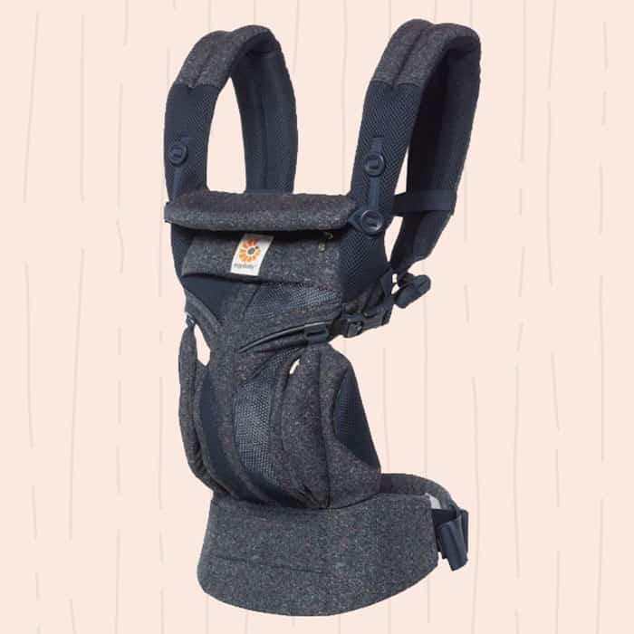 Used ergobaby carrier ready to be sold to the Ergobaby Everlove program.