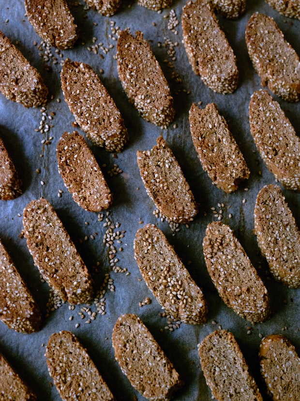 Chocolate Dipped Biscotti Recipe