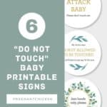 ways to keep people from touching a newborn