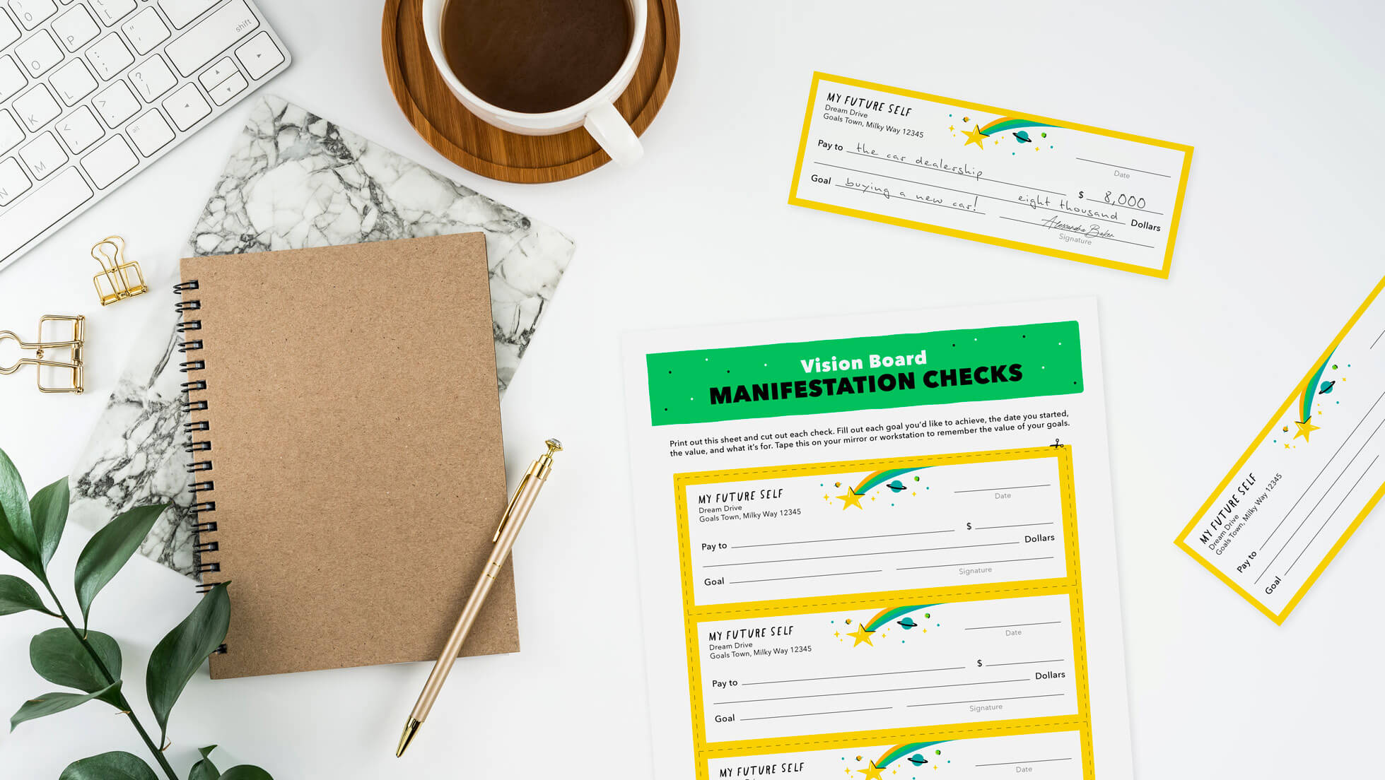 manifestation checks printable