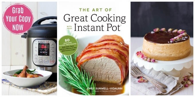 The Art of Great Cooking with Your Instant Pot >> Recipes to Nourish” width=”680″ top=”340″ data-pin-nopin=”true”  /></p>
<h2>My Cookbook! The Artwork of Nice Cooking with Your Prompt Pot</h2>
<p><span style=